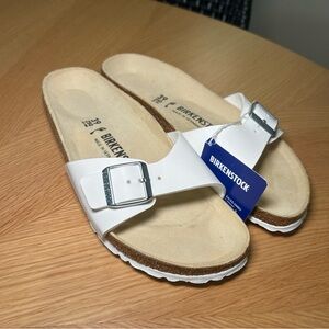 Birkenstock Madrid White Sandals